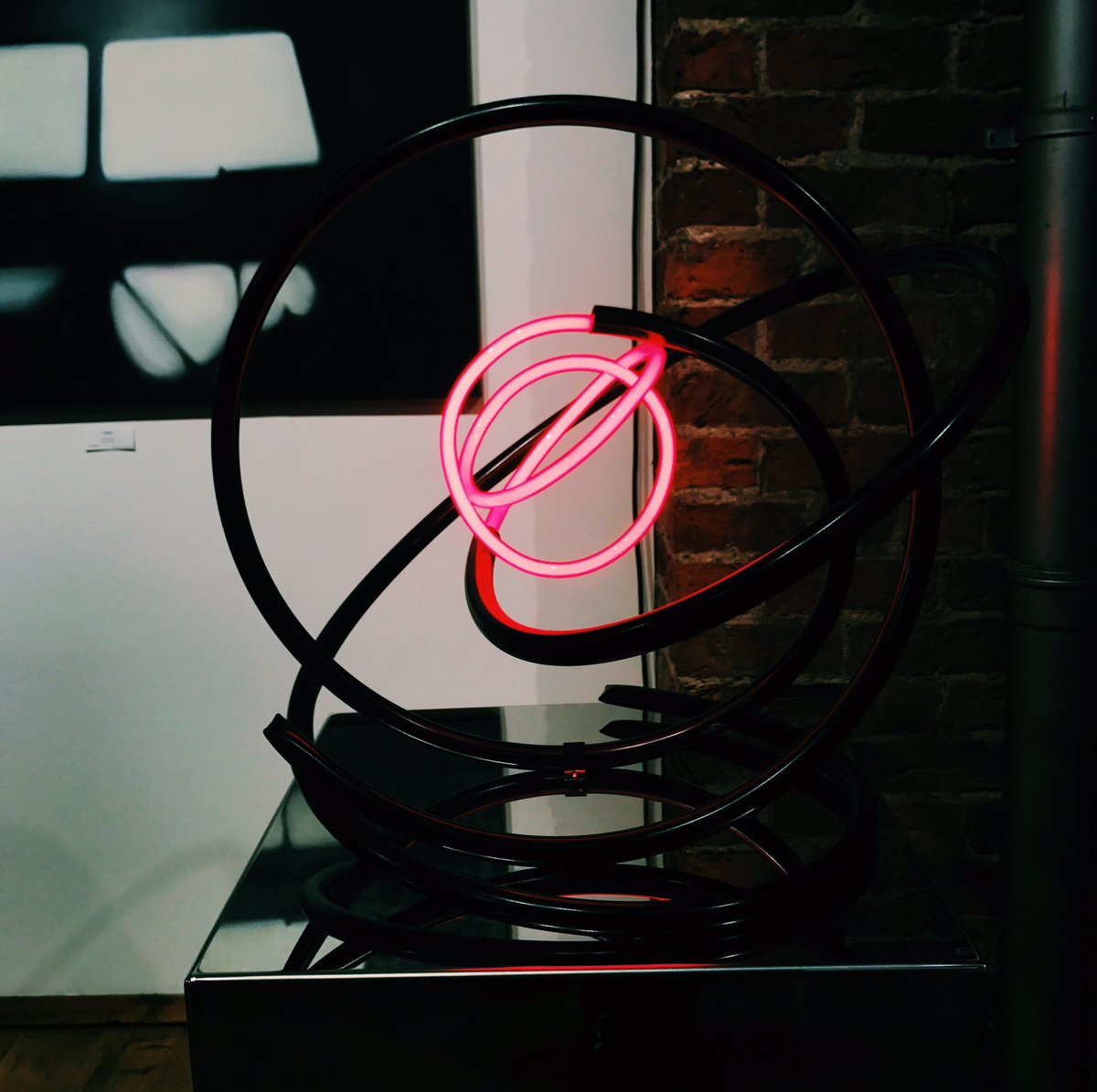 djmckee's tweet photo. Digging the lighting installations @biscuit_factory ⚡️ @TheLateShows https://t.co/xRnvyKm04x