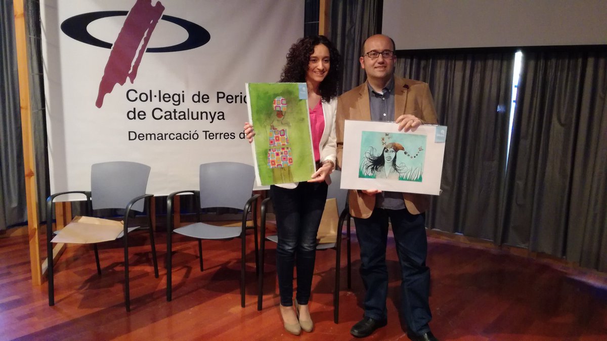 Canal21Ebre's tweet photo. Enhorabona a @gustaumoreno i @SoniaCTora, guanyadors del III Premi de Periodisme Terres de l'Ebre https://t.co/CmpADJ7YVK