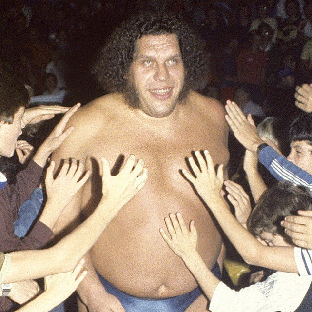 Happy birthday Andre the Giant!  