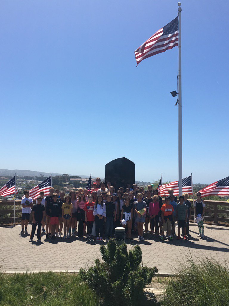 SeasonLeech's tweet photo. 5th Grade: Field of Honor #hvepride https://t.co/uUNmJyq8R5