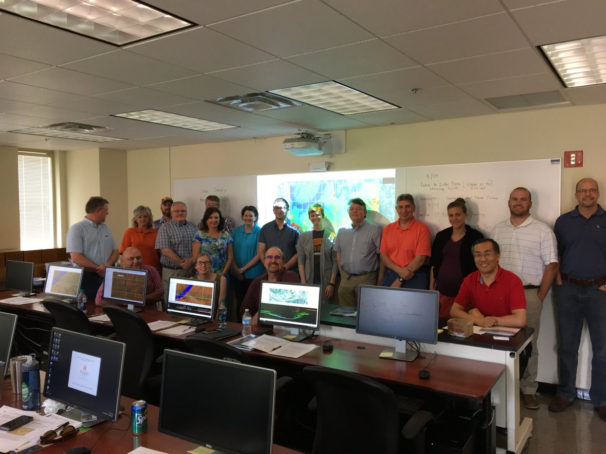 LP360_GC's tweet photo. Thank you to @woolpert for coordinating the @TNGIC LiDAR workshop at The University of Tennessee this week! https://t.co/szMbkEsLTM