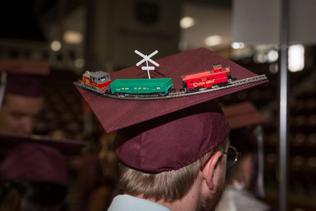 MissouriState's tweet image. Warning: Mortarboards may cause feelings of awesomeness. #BearGrads