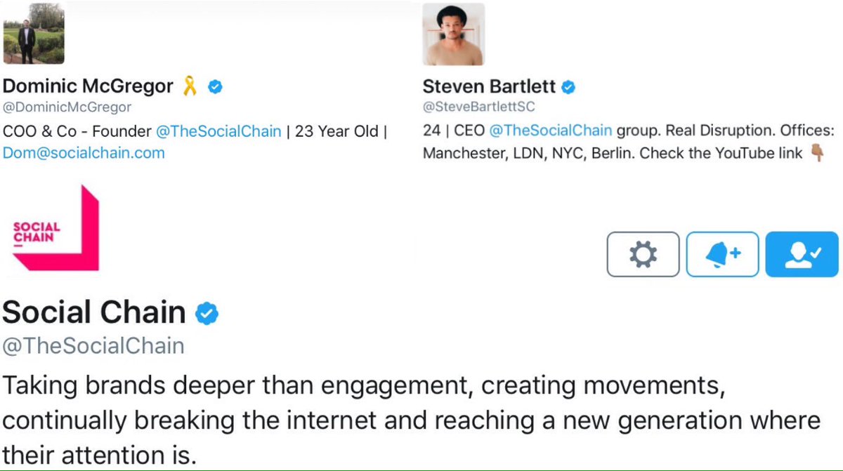 FamousRewind's tweet image. And what an opportunity it proved to be!
Throwback right to the beginning.. Before @TheSocialChain was even a thing! 🔝💥