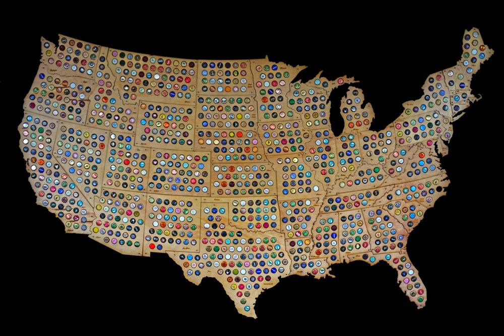 beercapmaps's tweet image. USA Puzzle Map (8 ft wide) bit.ly/2pUGpSO