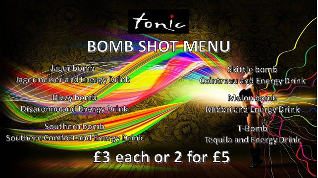 tonic_bar_'s tweet photo. Join us for some shots tonight. https://t.co/GlR7wqWPfq