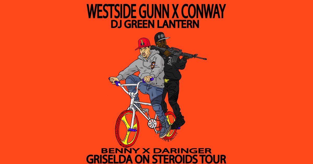 ShadyRecords's tweet photo. #GRISELDAONSTEROIDS Listen to #MachineGunBlack by @WESTSIDEGUNN + @WHOISCONWAY, and see when they're in your city: https://t.co/VyPWi4s0Ms https://t.co/YkBI3AZ8KA