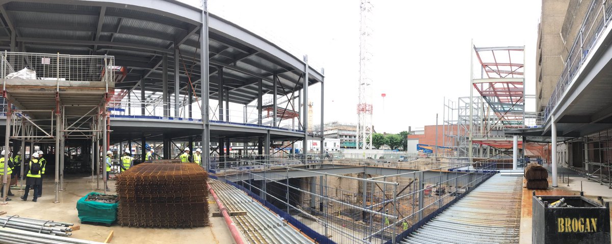 HoopsRetail's tweet photo. @intuwatford extension flying up!! PM for more details or a site tour @intugroup @LMretail #retail #leisure #newspace #prelets #comejoin https://t.co/r7wlNBnbdp