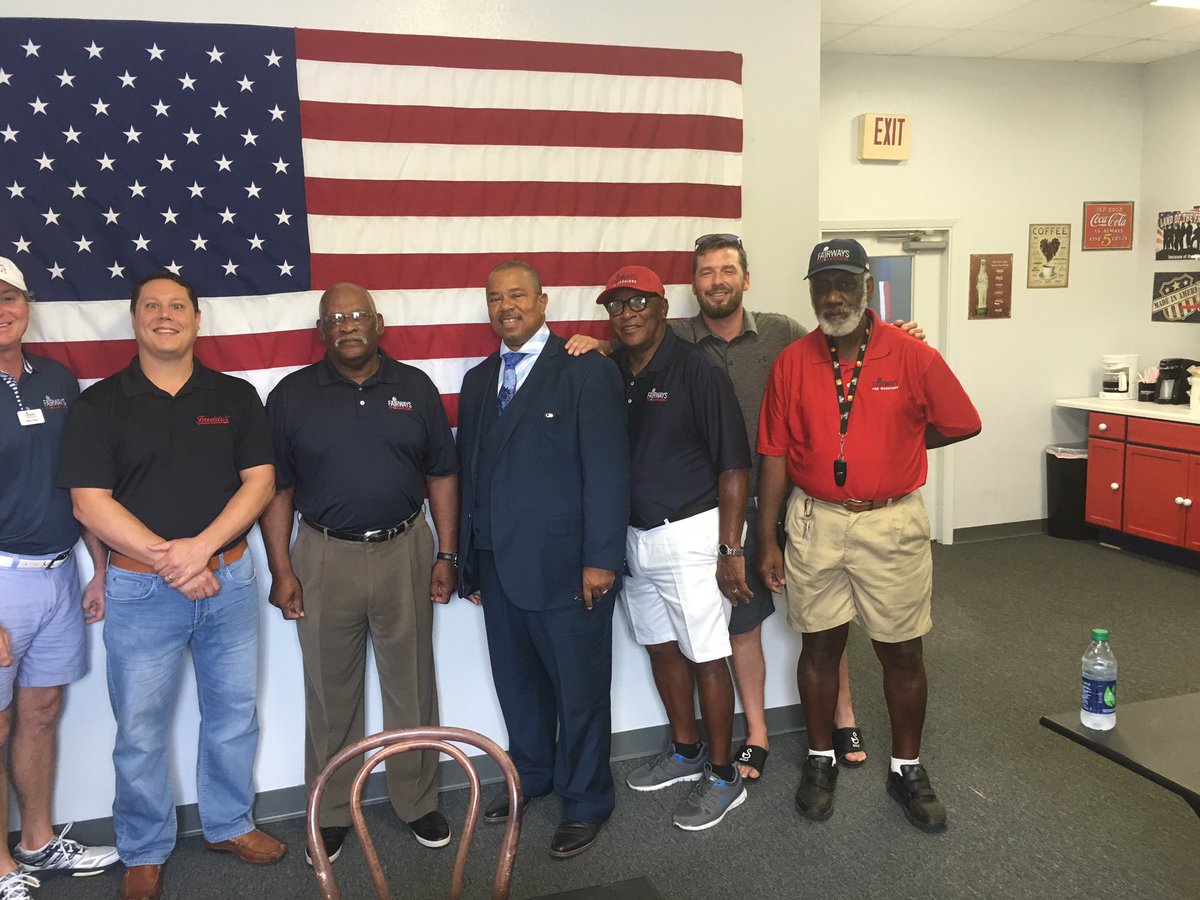 Freddy’s Frozen Custard and Steakburgers visited the TLC to meet our combat wounded veterans.