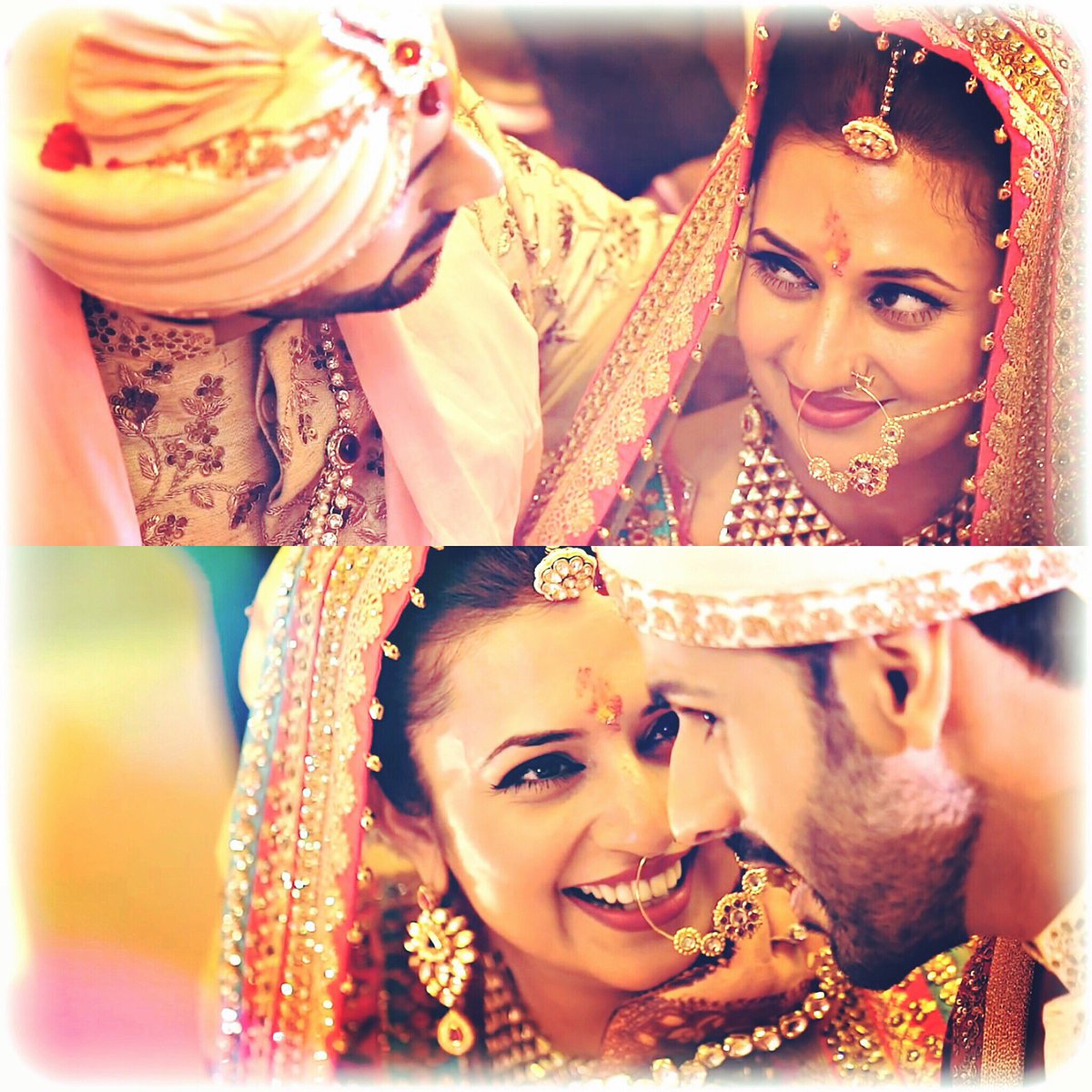 MajiManisha's tweet photo. Weding dairs;bth cuple hpppins f fce;grls hppins glwing hr fce! @AnkzBhargava @TheKaranPatel @Divyanka_T @vivekdahiya08 #cuplegoals #behpy♡♡ https://t.co/307URrtRTk