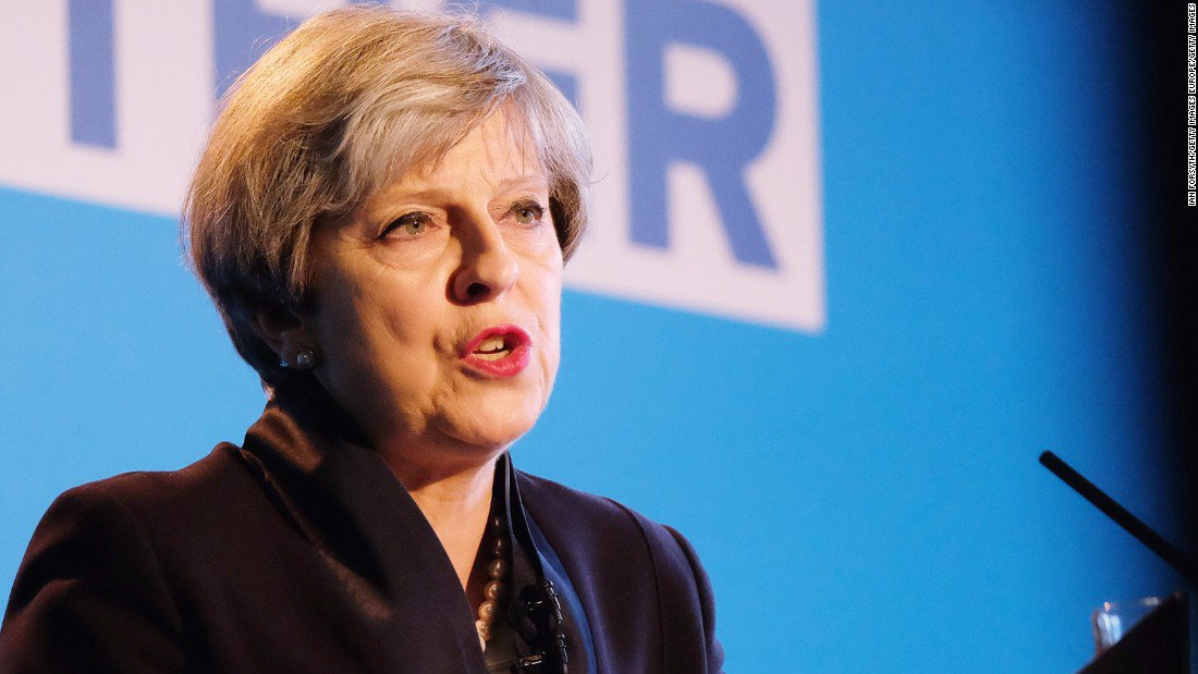 How May's 'strong and stable' campaign is cutting through to voters go.inews.photo/PBS9JH