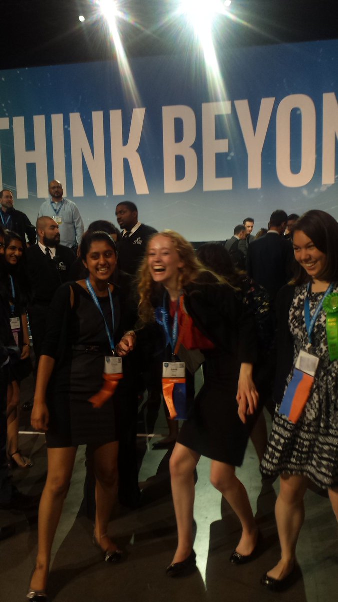 Erin Smith, SMW, wins big at Intel ISEF! Best of category and an all expense paid trip to compete in Chinese National Science Competition.