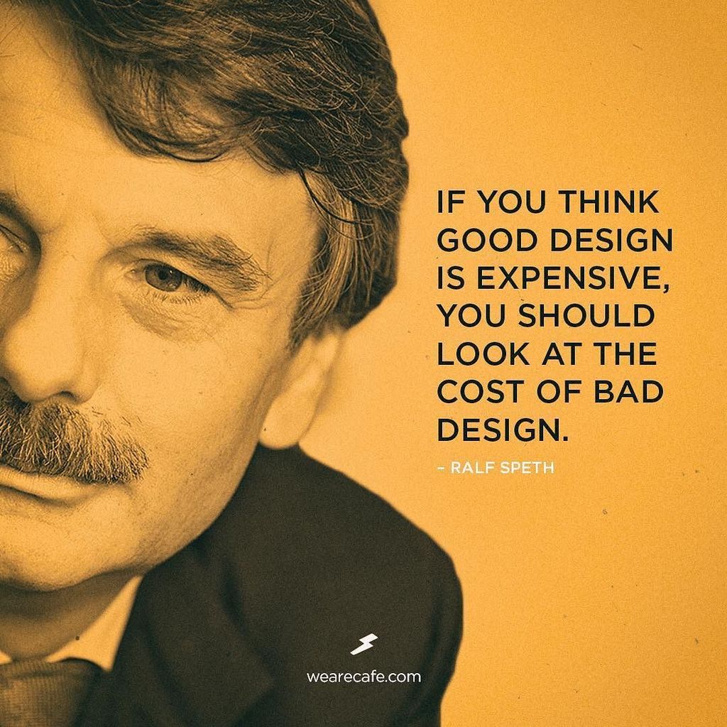 WeAreCafe's tweet photo. With an extensive background in eCommerce, we know the depth of truth in this thought. Good design doesn't just in… https://t.co/DFMuEnwUQ6 https://t.co/01Ruir4KZz
