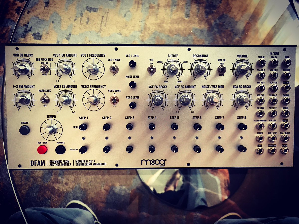 RheyneMusic's tweet image. Almost done... #BFAM #Moogfest #Moogfest2017 @Moogfest