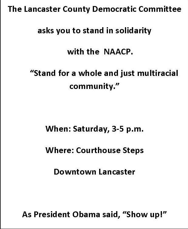 Lancaster PA Dems tweet media