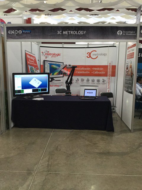 ExpoPartesSL's tweet photo. #3CMetrology presentes en #ExpoPartesSLP2017 en el stand #28 del @CentroCSLP  #SLP https://t.co/bXpmaqaGnA