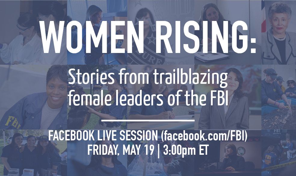 #HappeningNow: FBI hosting Facebook Live session w/ women who rose through the ranks at the FBI. Ask Qs w/ #FBILive. facebook.com/FBI/videos/101…