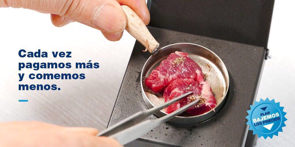 SebasGalmarini's tweet photo. En dos meses, la carne aumentó 7,5%. Vos también podés hacer que #BajemosLosPrecios #DeLaCarne firmando en https://t.co/XPS3bhSZxR https://t.co/MopeaCkgso