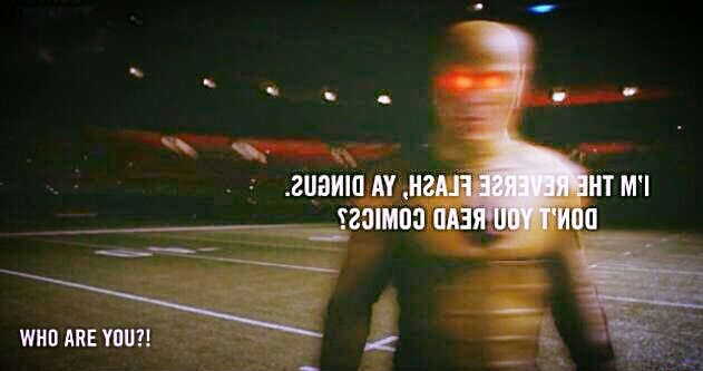 ZoomingReverse's tweet photo. "They don't call me the Reverse of the Flash for nothing." https://t.co/3BBaBKipkv
