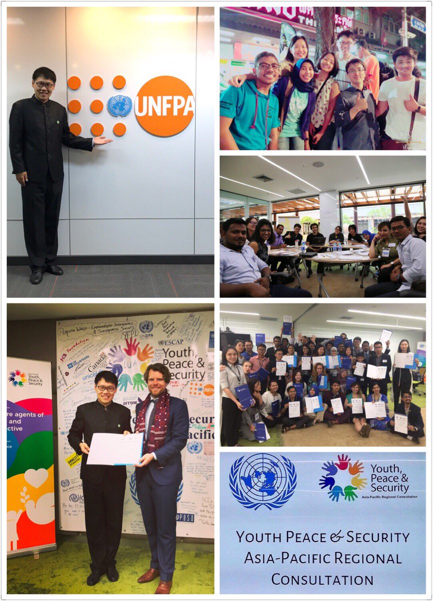 It is a new start with hope, confident, family and love! #Youth4Peace @UNFPAasia