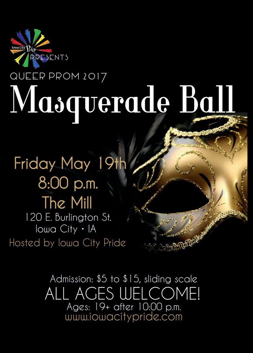 Tonight's the night! #QueerProm #IowaCity #letsdance