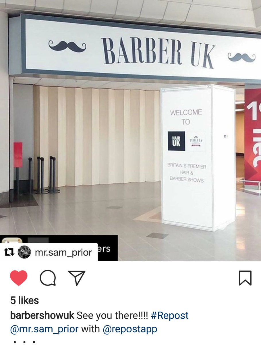 Castellibarber's tweet photo. @runshawbarbers @ClareRaffBarber @MichaelaMarsh10 @DeniTfisher @lreay_barber @Castellibarber @katrisse79 excited much guys #barberuk #monday https://t.co/ddn681otq1