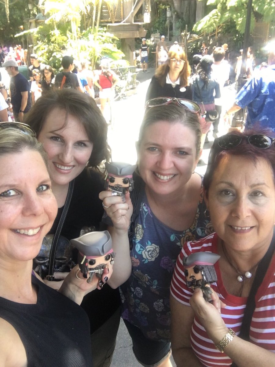 zipporahs's tweet photo. Even Jack Sparrow has to wait in line for the Pirates of the Caribbean ride #pirateslifeevent https://t.co/9TnaprvucV