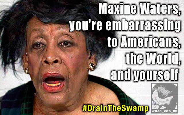 Maxine Waters meltdown - You can not impeach a women of congress!