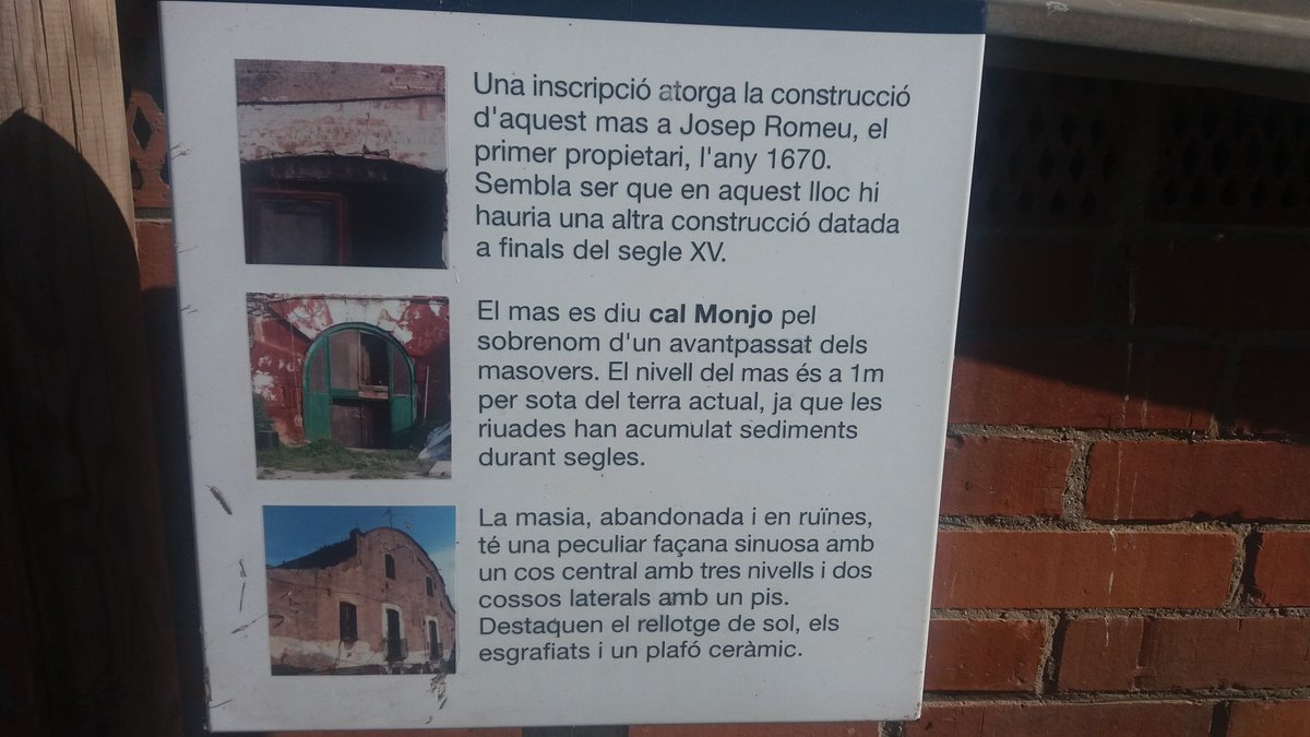 cornella20's tweet photo. #CalMonjo #elPrat #parcagrari #masia #baixllobregat #catalunyaexperience #descobreixcatalunya #clickcat https://t.co/IXIPeZsYOp