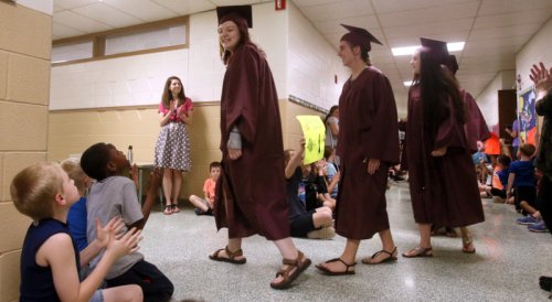 Before the <a href="/smfhs2017/">SMFHS Seniors</a> walked across the graduation stage, they walked the hallways of their old elementary schools. ohio.com/news/local/gra…