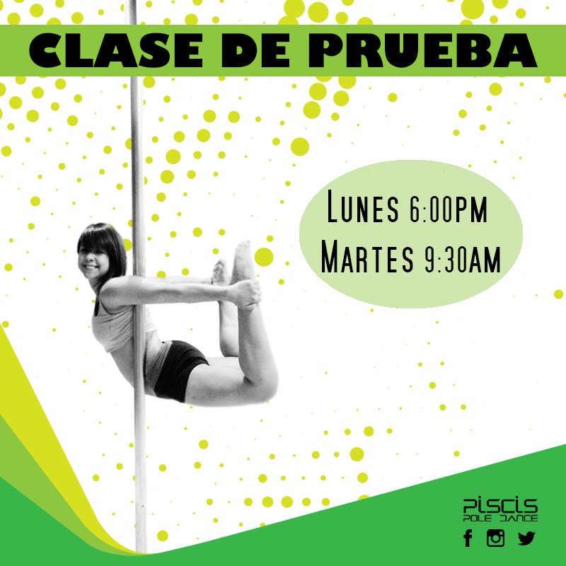 PiscisPoleDance's tweet photo. ¡Experimenta que es el Pole Dance! ¡Nunca es demasiado tarde para cambiar tu vida! Info y citas: 8116110920 o inbox #poledance #BuenViernes https://t.co/KHP1lgv2Z9