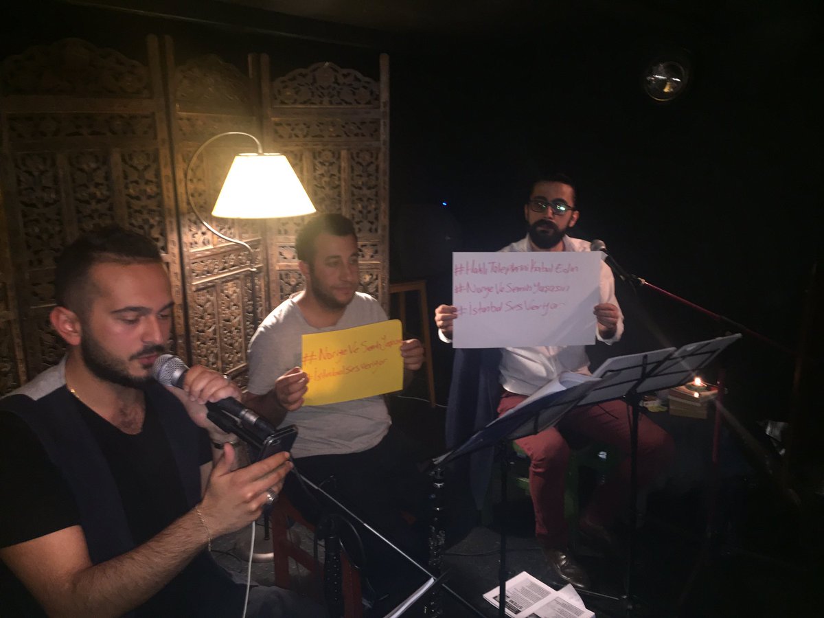 #istanbulasesveriyor #nuriyevesemihyaşasın #haklıtaleplerinikabuledin Kuzguncuk Sanat Tiyatrosu/ Tiyatro Laboratuvarı