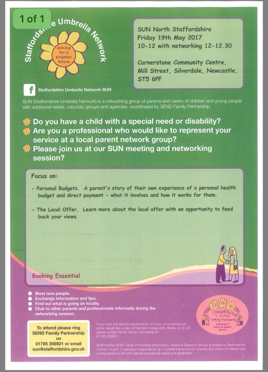caroline5524's tweet photo. North Staffordshire Special School Nurses attending Staffordshire Umbrella Network today @bhamcommunity @NicolaFreeman9 @TinaRic56228393 https://t.co/m5tGFzvlll