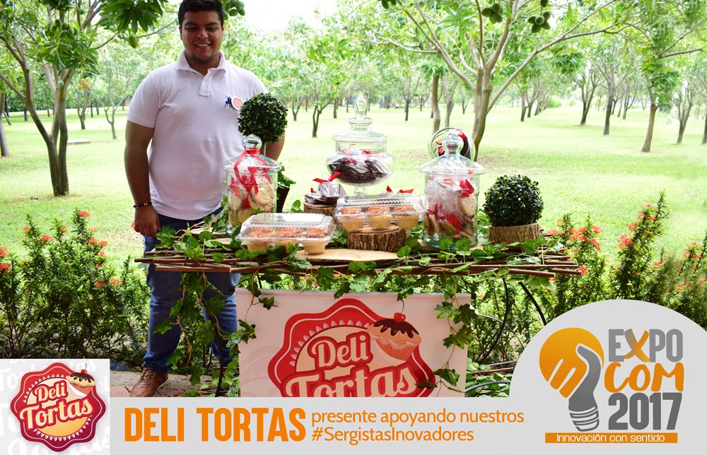 expocom2017's tweet photo. Muchas gracias a Deli Tortas Santa Marta Marta por deleitarnos con sus exquisitas muestras en #ExpoCom2017 https://t.co/cUBlIncRF9