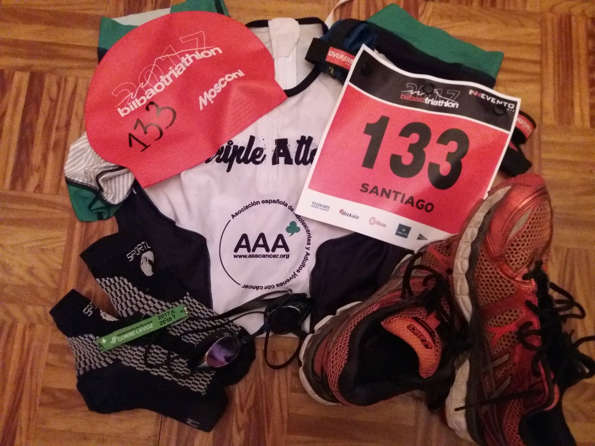 santriatleta's tweet photo. Home sweet home! Ready to enjoy @bilbaotriathlon with @JovenesCancer @AAAcorrelavoz @GimnasioTandem A disfrutar toca!! https://t.co/dQ8Uovii72