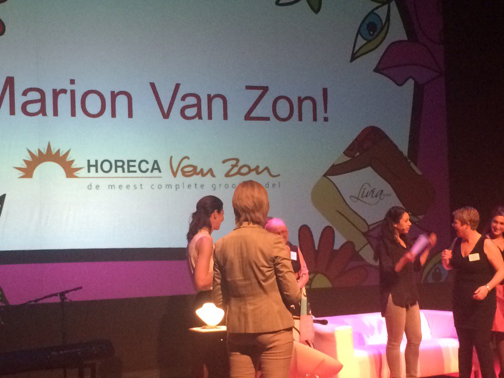 AnTongeren's tweet photo. Proficiat Marion #vanzon horeca, laureaat #Liviaaward @UNIZOLimburg https://t.co/FpTQbALYME