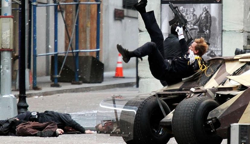 MatthewModine's tweet photo. Did you ever wonder what happened to Foley from #DarkKnightRises? #missingscene #ripfoley #thankthestuntman https://t.co/t05Wf4U03y