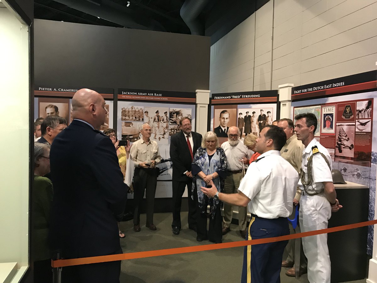 mafmuseum's tweet photo. What a successful opening for our expanded "Dutch Fliers" exhibit!! https://t.co/aMeZYgU0Q7