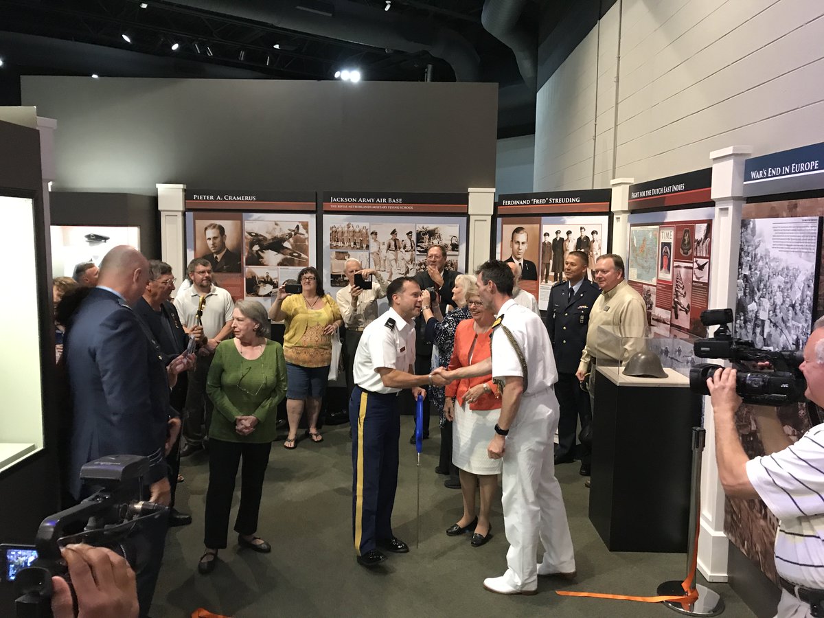 mafmuseum's tweet photo. What a successful opening for our expanded "Dutch Fliers" exhibit!! https://t.co/aMeZYgU0Q7