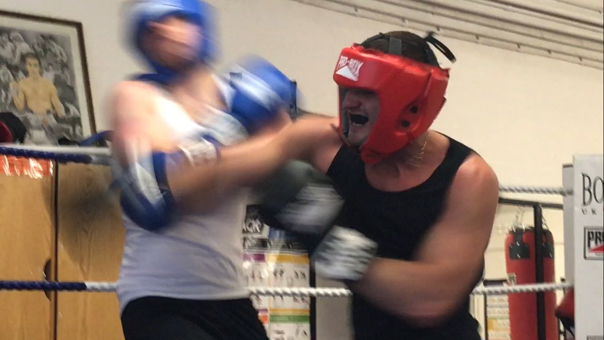 TheFabSantino's tweet photo. Pukka day today filming boxing scene in my latest film 'fragments' with @Ant_michael @wilsonjames_23 great work guys! #indi #film# #boxing https://t.co/PdbSZhaRiC