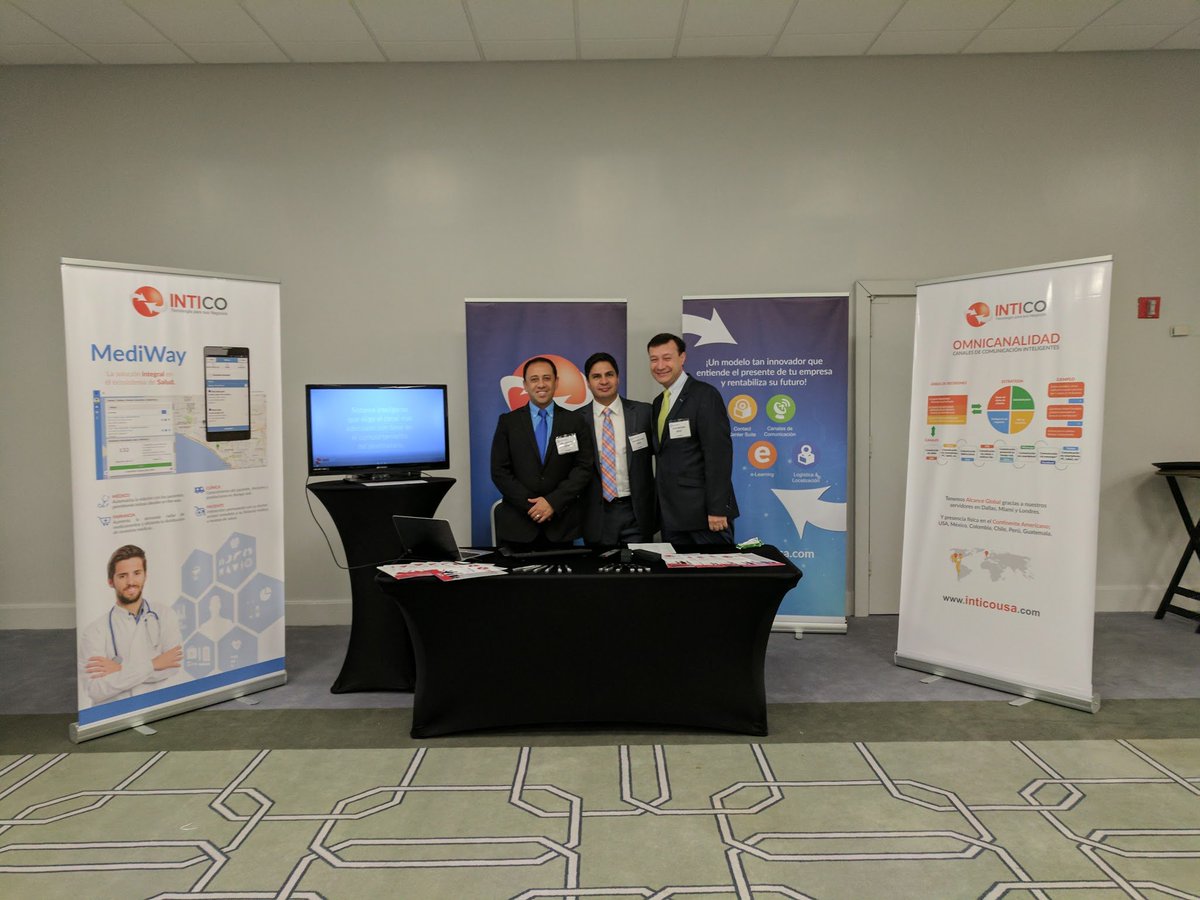 InticoCorp's tweet photo. Intico presente en #e4platam junto a +200 líderes del mundo de la #farmaceutica en Latinoamérica.  #pharma https://t.co/tPkuWlfdqV