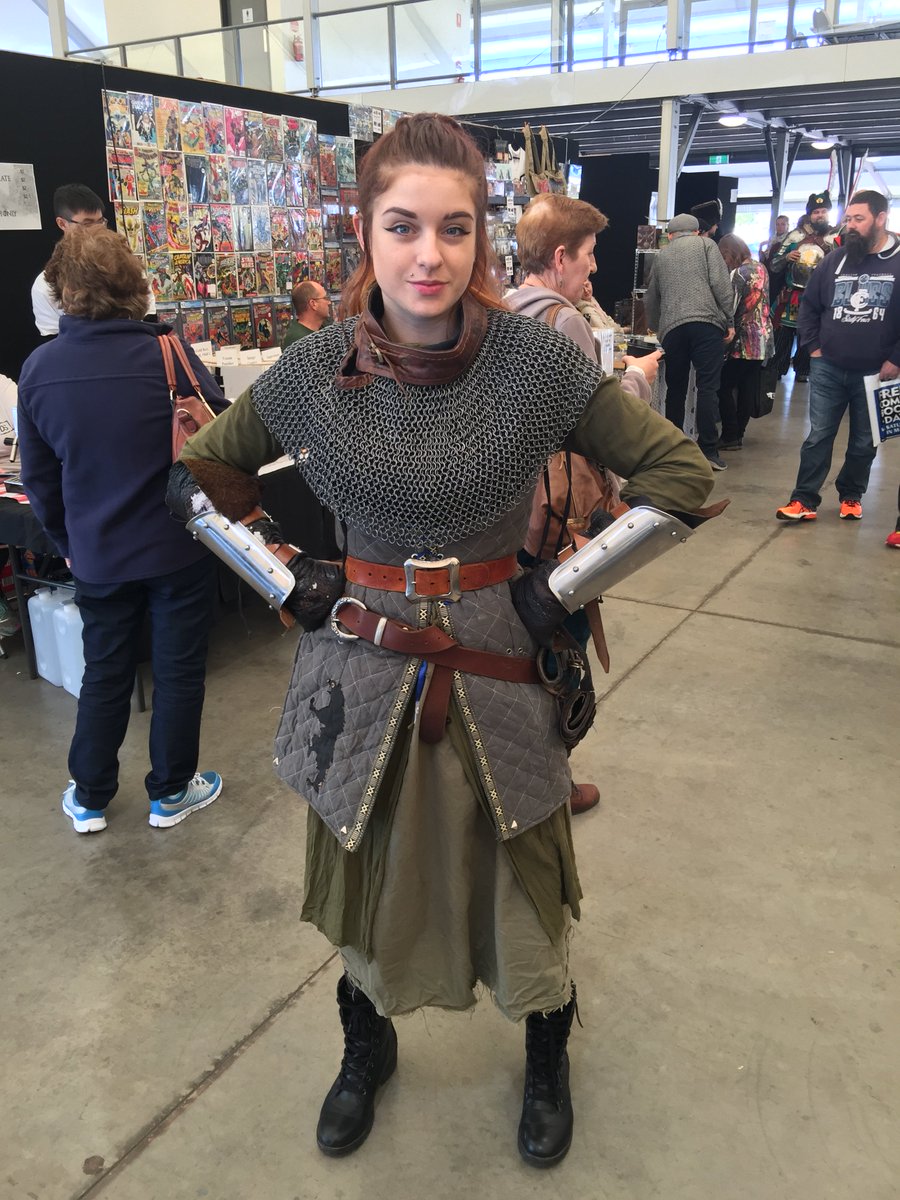 Aerohaveno's tweet image. Some serious cosplay going on at @ThronesCon in Melbourne: