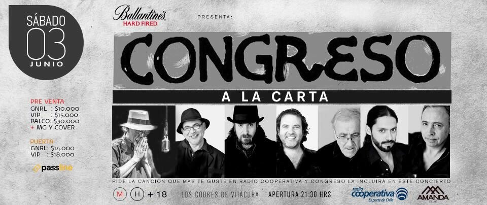 ¡Reserva la fecha! Y averigua cómo escoger tus canciones y ganar entradas en nuestro Facebook e Instagram