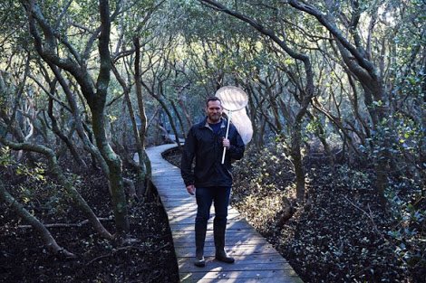 Mozziebites's tweet photo. Hey @BillNye! I spend my summers studying mosquitoes flying about Australia's coastal #wetlands!  #BillMeetScienceTwitter https://t.co/oet8YIlABq