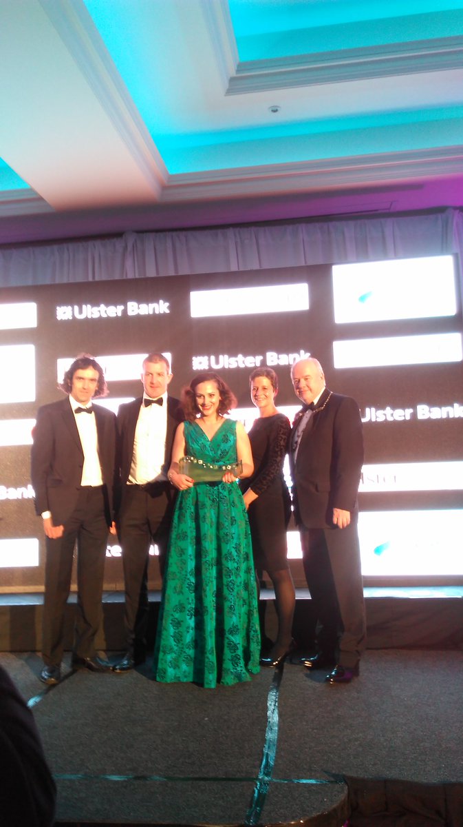 we_are_tyrone's tweet image. Congrats @RusticRunway, winner of Young Entrepreneur of the Year, sponsered by @UlsterBank @SSEIreland @Ulster_Herald @OmaghChamber #OBA17