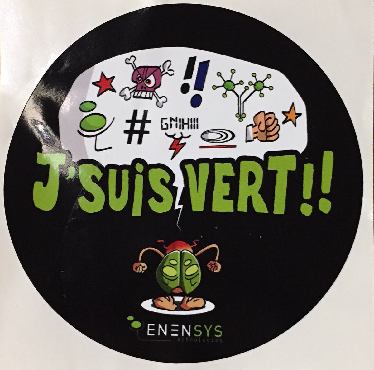 BenoitCAFARO's tweet photo. Un grand bravo à @RegisLeroux et @ENENSYS pour la soirée #jsuisvert à l'@UbuRennes https://t.co/eyA5lyPfCW