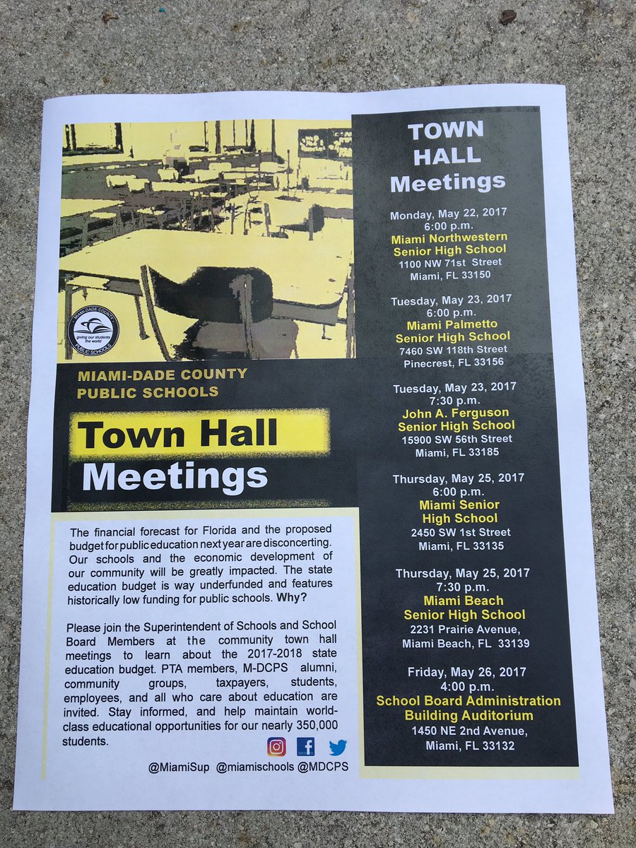 Please join us for an important Town Hall Meeting