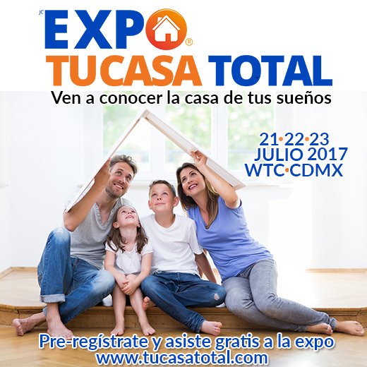 TuCasaTotal's tweet photo. Nos acompañan más de 200 expositores que te ayudarán a encontrar la mejor opción  ¡No te la pierdas! #ExpoTuCasaTotal #Edicion33 https://t.co/0bciFU7pz0