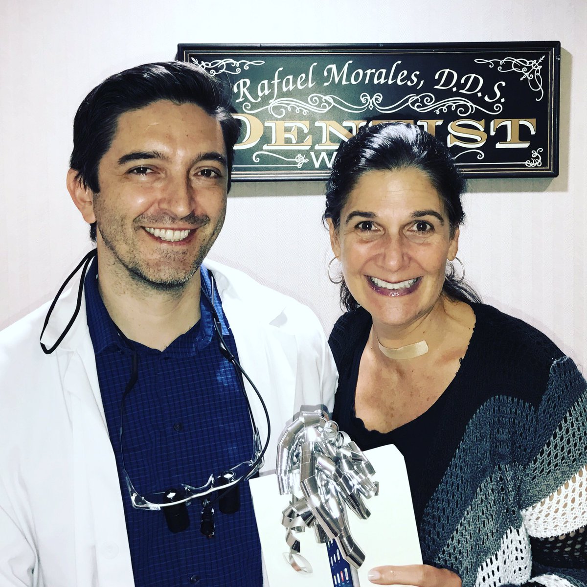 smilesofboca's tweet photo. Congratulations to our patient Michelle Myers, the winner of this month's iPad Mini drawing! #smiles #bocaraton #happy  #weloveourpatients https://t.co/wRH0ck1Rqx