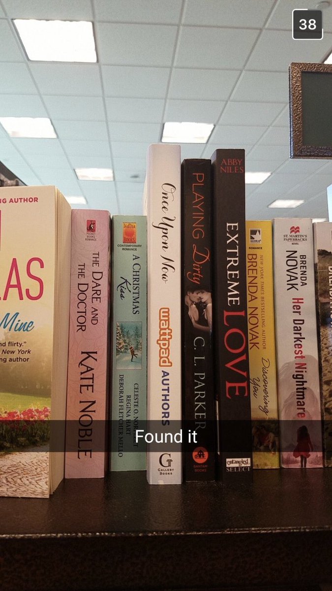 MikaelaBender's tweet photo. My roommate found #OnceUponNow in Barnes and Noble! #wattpad https://t.co/MDndnh493H