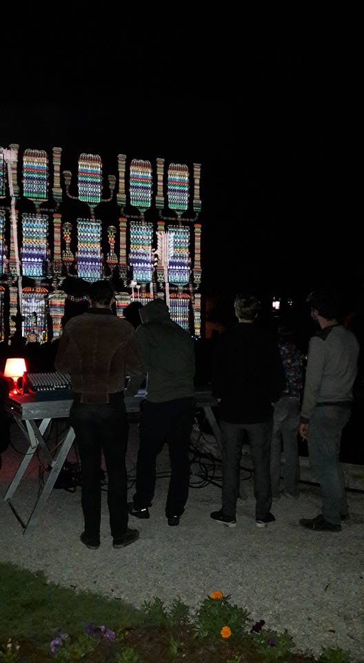 ESAAix's tweet photo. [en cours] Répétition générale du mapping #Monumental3 au Pavillon de Vendôme @aixmaville pour la @NuitdesMusees >>> https://t.co/5wlBeVbYe1 https://t.co/GLJ1dURmii